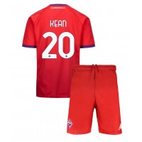 Echipament fotbal Fiorentina Moise Kean #20 Tricou Treilea 2024-25 pentru copii maneca scurta (+ Pantaloni scurti)